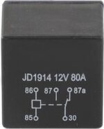 Relé Automotriz Tipo Bosch - 5 Pines 12V / 40A (Cód. JD1914) - Imagen 2