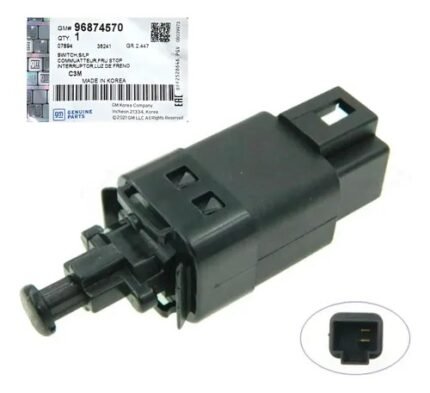 Válvula Interruptor de Sensor de Luz de Freno - Chevrolet Spark / Aveo / Optra (2 Pines)