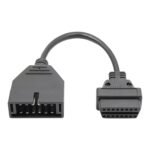 Cable Adaptador De Escáner Automotriz - Daewoo Obd1 (12 Pines) A Obd2 (16 Pines) - Imagen 2