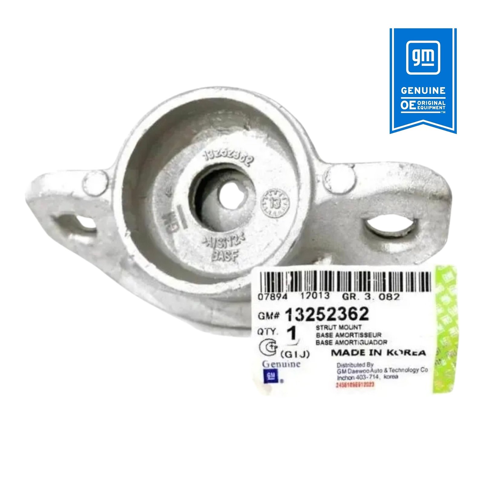 1027683792_DRV_0 Base / Soporte De Amortiguador Trasera Chevrolet Cruze / Orlando - Imagen 1